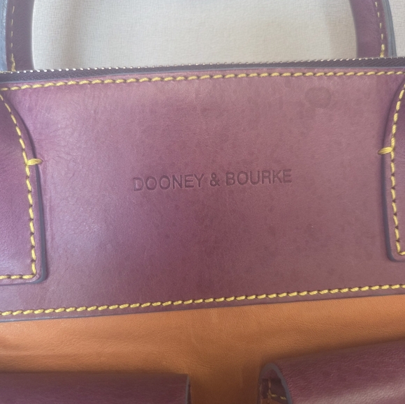 RARE HTF Dooney & Bourke Bolero Handbag Star/Heart Multicolor Leather Purse Bag - Picture 2 of 14